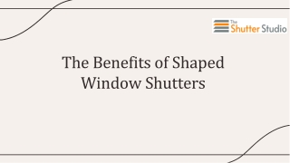 The Benefits of Shaped Window Shutters