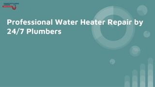 Professional Water Heater Repair by Plumbers