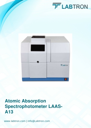 Atomic-Absorption-Spectrophotometer-LAAS-A13