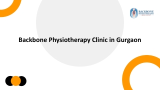 Physiotherapy clinic In Gurgaon - Backbone Physiotherapy