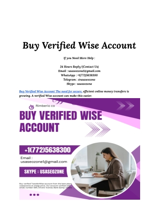 Buy Verified Wise Account (6)