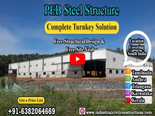 PEB Structure Contractors in Uttar Pradesh