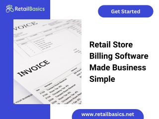 Retail Store Billing Software Made Business Simple
