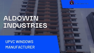 UPVC Windows Manufacturer | Top Aluminium Fabricators in Gurgaon for Doors and