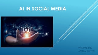 AI in Social Media