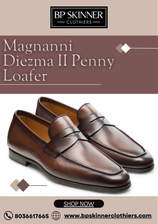 Shop Magnanni Diezma II Penny Loafer – BP Skinner Clothiers