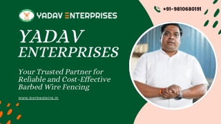 Durable Barbed Wire Fencing for All Your Needs