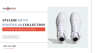 Stylish Men's Footwear Collection – Comfort and Quality at Viva Reflex