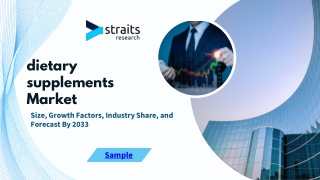 dietary supplements Market