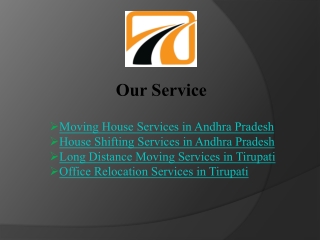 Moving House Services in Andhra Pradesh - Shifting.com