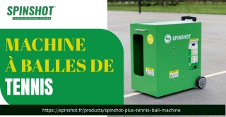 Découvrez la meilleure Machine à padel de Spinshot
