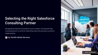 Salesforce Consulting Partners: How to Make the Right Choice
