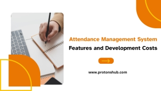 Attendance Management System Development Guide | Protonshub Technologies