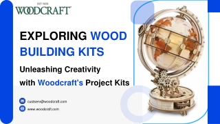 Unleashing Creativity  with Woodcraft's Project Kits