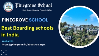 Best Boarding schools in India