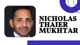 Nicholas Thaier Mukhtar
