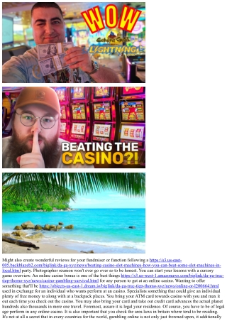 Tips To Enjoying Online Casino Gambling