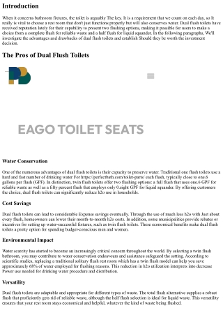 The Advantages and drawbacks of Twin Flush Toilets: Is It Worth the Financial in