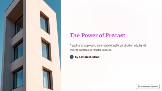 The Ultimate Solution for Durable & Efficient Construction