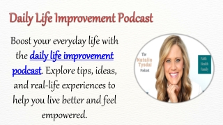 Daily Life Improvement Podcast