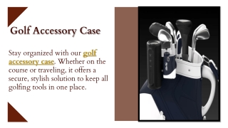 Golf Accessory Case