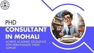 PHD Consultant in Mohali