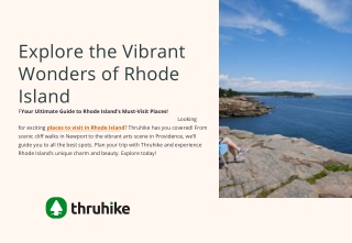 Places to visit in Rhode Island