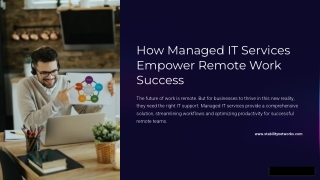 How Managed IT Services Empower Remote Work Success