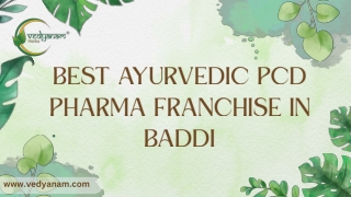 best ayurvedic pcd pharma franchise in baddi
