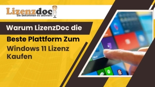 Warum Lizenzdoc Die Beste Plattform Zum Windows 11 Lizenz Kaufen