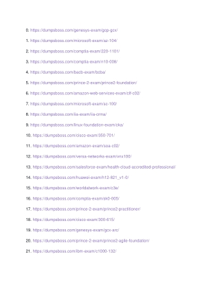Get Ahead of the Curve with DumpsBoss Exam Dumps and Certification