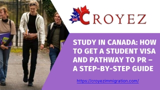 Study in Canada How to Get a Student Visa and Pathway to PR – A Step-by-Step Guide