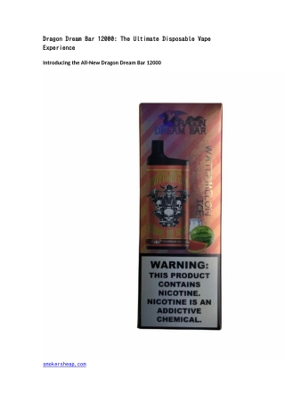 Dragon dream bar