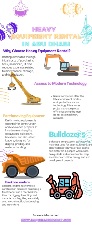 Heavy equipment rental in abu dhabi