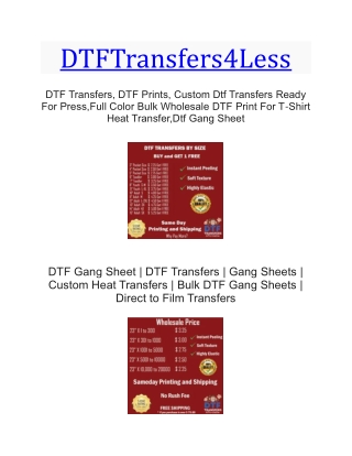DTFTransfers4Less