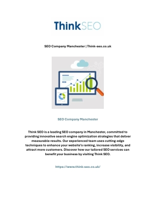 SEO Company Manchester | Think-seo.co.uk