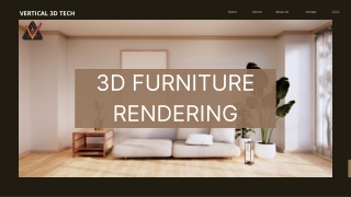 3D Furniture Rendering - What it is & why your brand needs it?