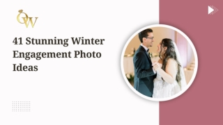 41 Stunning Winter Engagement Photo Ideas