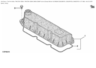 John Deere 5300N, 5400N, 5500N Tractor (Europe Edition) Parts Catalogue Manual Instant Download (PC4276)