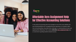 Xero Assignment Help in AU