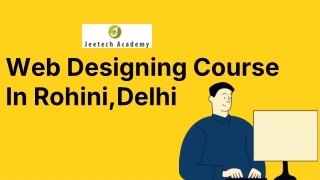 web designing course in Rohini , Delhi