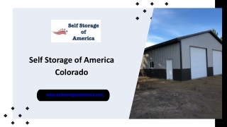 Self Storage of America Colorado - www.selfstorageofamerica.com