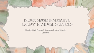 Black Magic & Negative Energy Removal