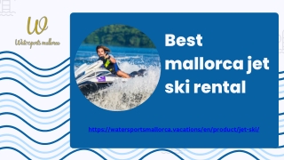 Best mallorca jet ski rental