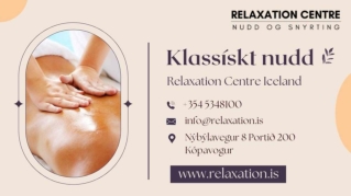 Classic massage | Relaxation Center Iceland