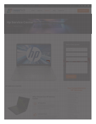 HP Service Center Noida -Lappytech