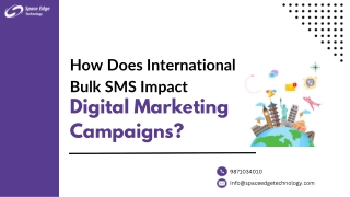 International Bulk SMS: Connect with Customers Worldwide