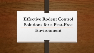 Rodent Control market