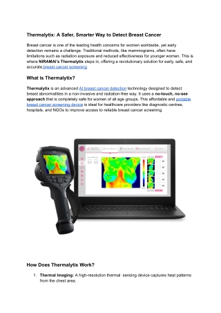 Thermalytix_ A Safer, Smarter Way to Detect Breast Cancer