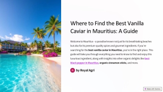 Where-to-Find-the-Best-Vanilla-Caviar-in-Mauritius-A-Guide